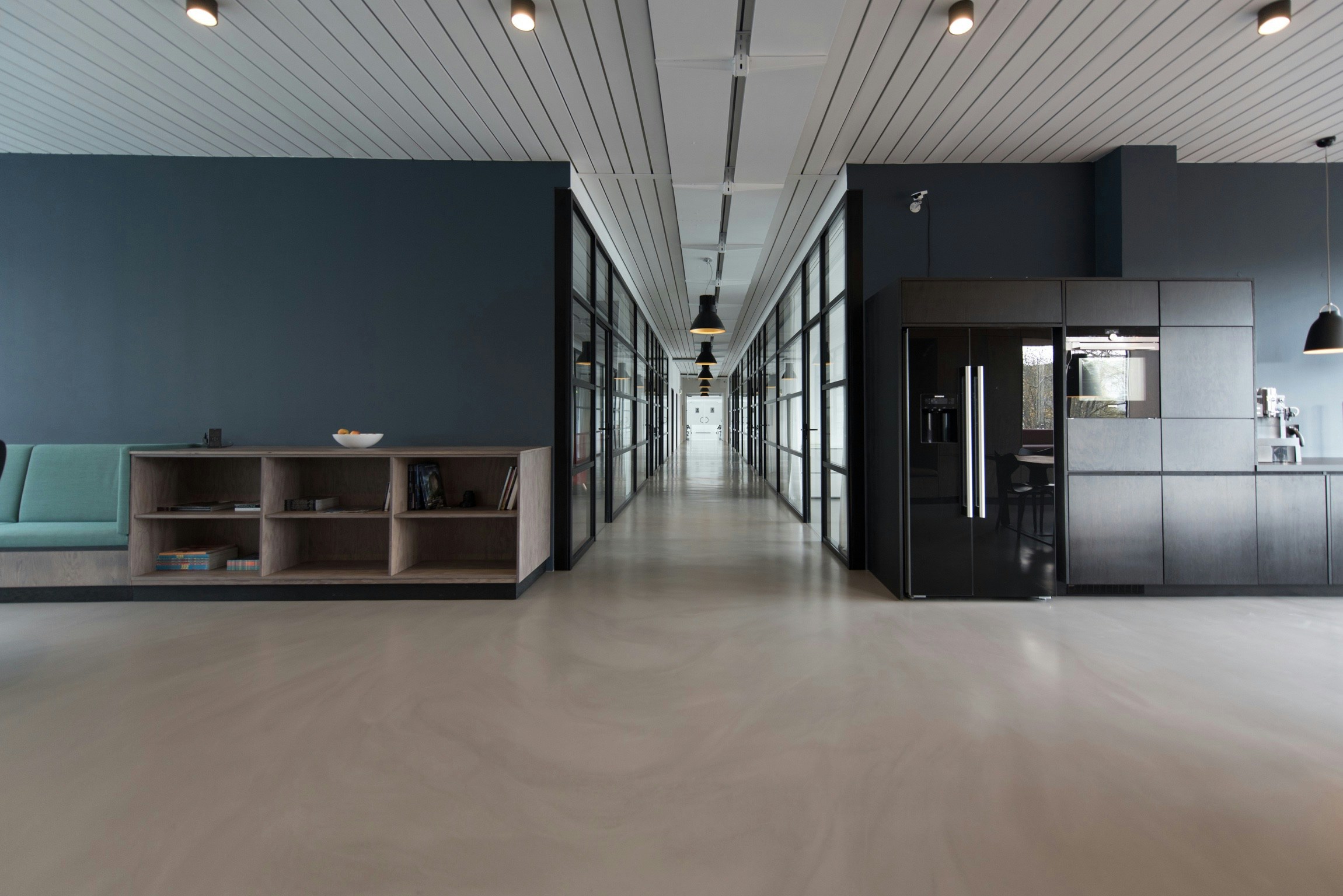 Office corridor
